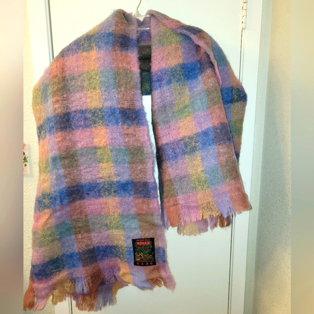 Mohair Shawl/Throw by Heather Brae: Scotland